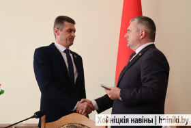 Дмитрий Шпиганович возглавил Хойникский район