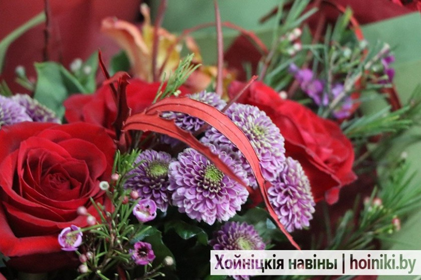 Віншаванне кіраўніцтва раёна З Днём друку