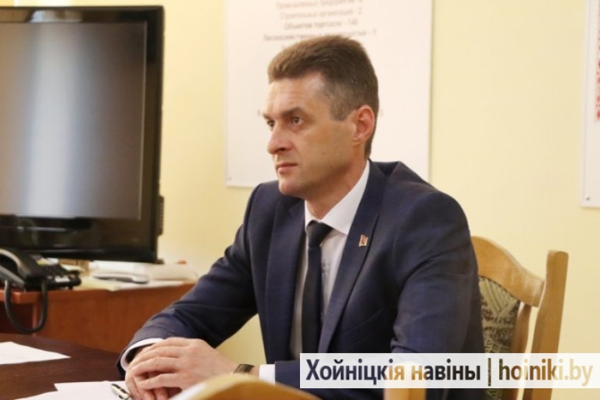 Старшыня райвыканкама Дзмітрый Шпігановіч правёў прыём грамадзян