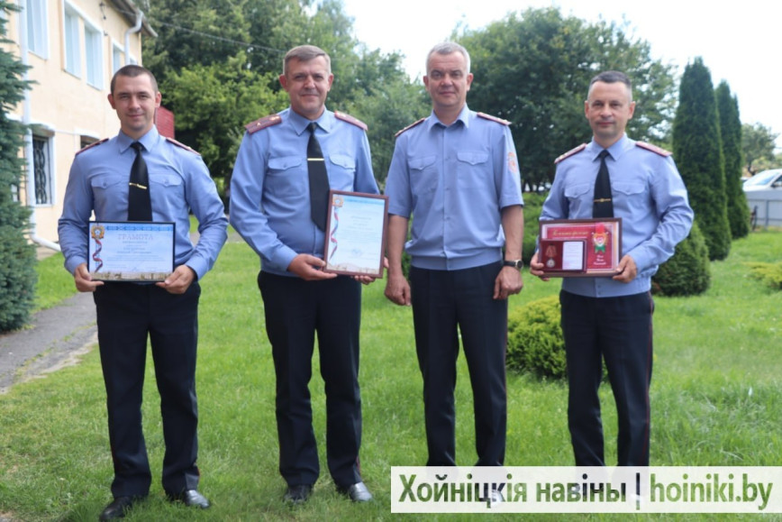 Сёння ў раённым аддзеле ўнутраных спраў падвялі вынікі першага паўгоддзя