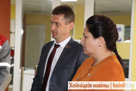 Хойнікшчыну з рабочым візітам наведала старшыня камітэта па працы, занятасці і сацыяльнай абароне аблвыканкама Надзея Цупа