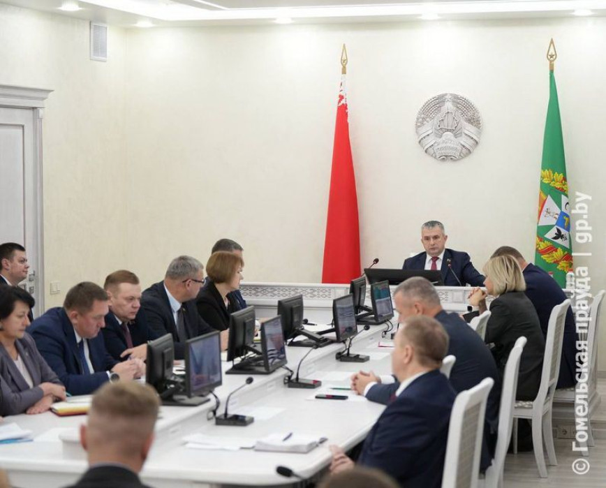 На апаратнай нарадзе аблвыканкама абмеркавалі эфектыўнасць станцый абясжалезвання на Гомельшчыне